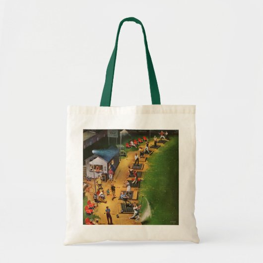 Golf Driving Range van John Falter Tote Bag (Voorkant)