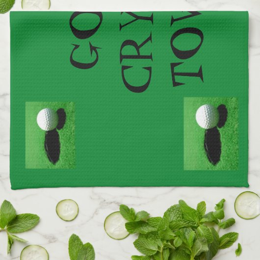 Golf-drooghanddoek Theedoek (Gevouwen)