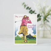  Golf Duitsland Briefkaart (Staand voorkant)