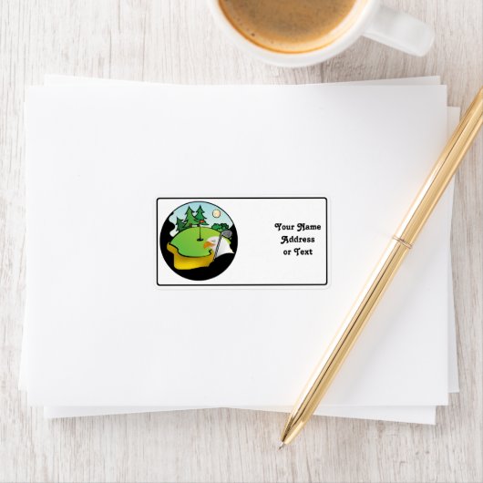 Golf Eagle Etiket (Insitu)