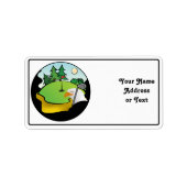 Golf Eagle Etiket (Voorkant)