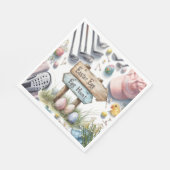 Golf Easter eggs balls and flower and equipment Servet (Hoek)