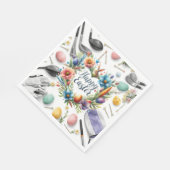 Golf Easter eggs balls and flower and equipment Servet (Hoek)