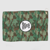 Golf, Eat, Slaap, Golfhanddoek herhalen (Horizontaal)