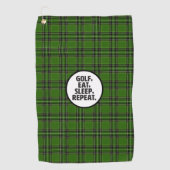 Golf, Eat, Slaap, Golfhanddoek herhalen (Voorkant)