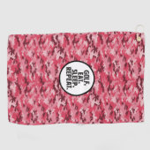 Golf, Eat, Slaap, Golfhanddoek herhalen (Horizontaal)