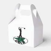 Golf - een geweldig spel bedankdoosjes (Achterkant)