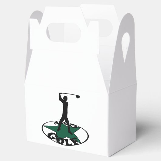 Golf - een geweldig spel bedankdoosjes (Geopend)