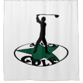 Golf - een geweldig spel douchegordijn (Voorkant)