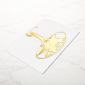 Golf - een geweldig spel folie uitnodiging (Gedraaid)