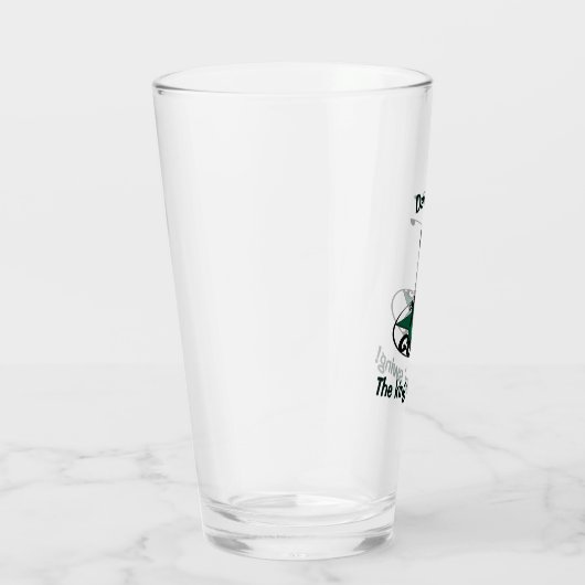 Golf - een geweldig spel glas (Rechts)