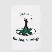 Golf - een geweldig spel golfhanddoek (Voorkant)