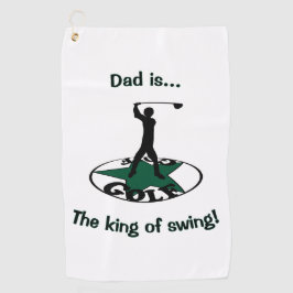 Golf - een geweldig spel golfhanddoek