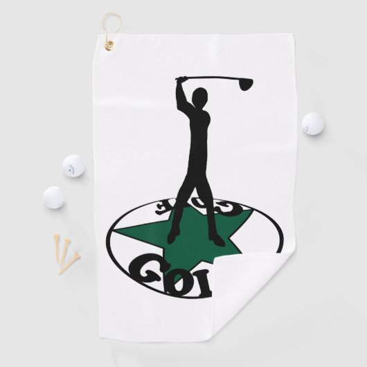 Golf - een geweldig spel golfhanddoek (Insitu)