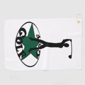 Golf - een geweldig spel golfhanddoek (Horizontaal)