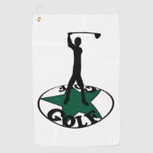 Golf - een geweldig spel golfhanddoek (Voorkant)