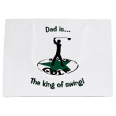 Golf - een geweldig spel groot cadeauzakje (Voorkant)