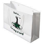 Golf - een geweldig spel groot cadeauzakje (Voorkant Gekanteld)