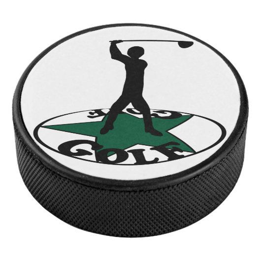 Golf - een geweldig spel hockey puck (3/4)
