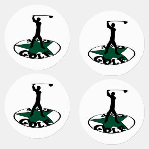 Golf - een geweldig spel labels