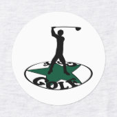 Golf - een geweldig spel labels (Design 2)