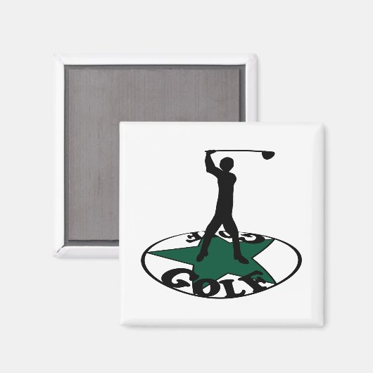 Golf - een geweldig spel magneet (Voorkant / Achterkant)