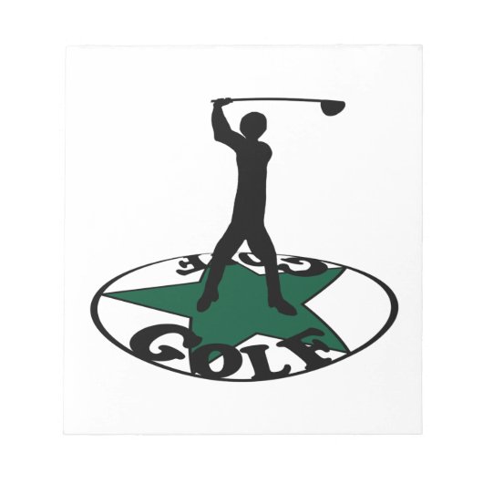 Golf - een geweldig spel notitieblok (Voorkant)