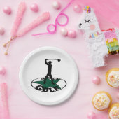 Golf - een geweldig spel papieren bordje (Feest)