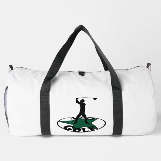 Golf - een geweldig spel plunjezak (Achterkant)