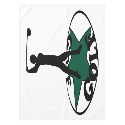 Golf - een geweldig spel tafelkleed (Voorkant)