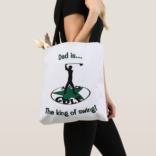 Golf - een geweldig spel tote bag (Dichtbij)