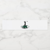 Golf - een geweldig spel waterfles etiket (Enkel label)