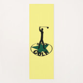 Golf - een geweldig spel yogamat (Voorkant)