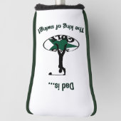 Golf - een prachtig spel golfheadcover (Draai 90)