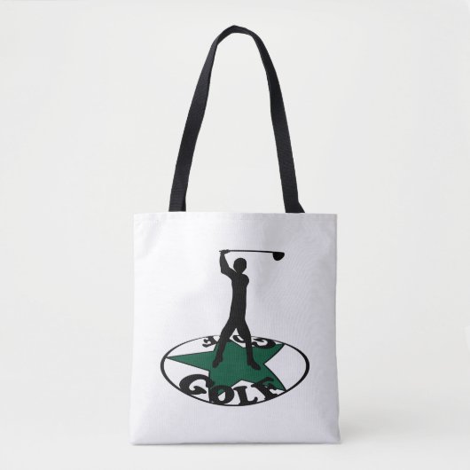 Golf - een prachtig spel kaart tote bag (Voorkant)