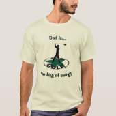 Golf - een prachtig spel t-shirt (Voorkant)