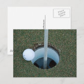golf... een spel inches briefkaart (Voorkant / Achterkant)