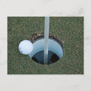 golf... een spel inches briefkaart