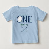 Golf Eerste Verjaardag Custom Shirt (Voorkant)