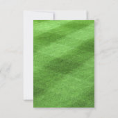 Golf eerste verjaardag kaart (Achterkant)