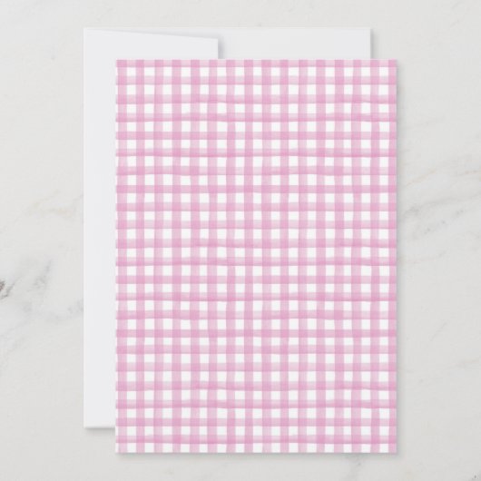 Golf eerste verjaardag par t-shirt uitnodiging (Achterkant)