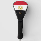 Golf Egypte en Egyptische vlag/Golf Clubs Hoesjes Golfheadcover (Voorkant)