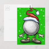Golf Elf Briefkaart (Voorkant / Achterkant)