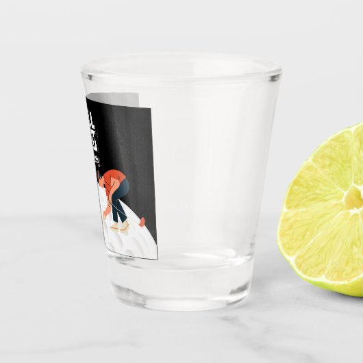 Golf elke dag shot glas (Rechts)