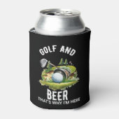 Golf en Beer Blikjeskoeler (Blikje Voorkant)
