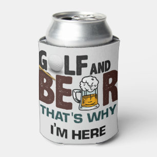 Golf en Beer daarom ben ik hier Blikjeskoeler
