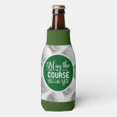 Golf en Beer Funny Gezegde kan met u meegaan Flesjeskoeler (Fles Voorkant)