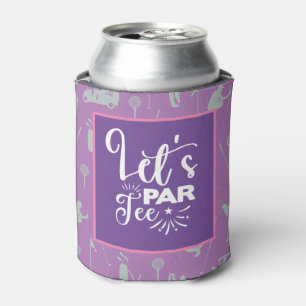 Golf en Beer Grappig Gezegde Quotes laten we par t Blikjeskoeler