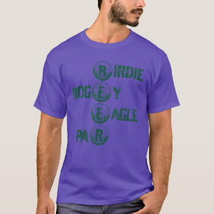 Golf en bier Grappige golf golfen golfer grap vade T-shirt