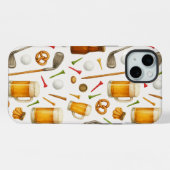 Golf en Bier voor Golfer  iPhone Hoesje (Achterkant horizontaal)